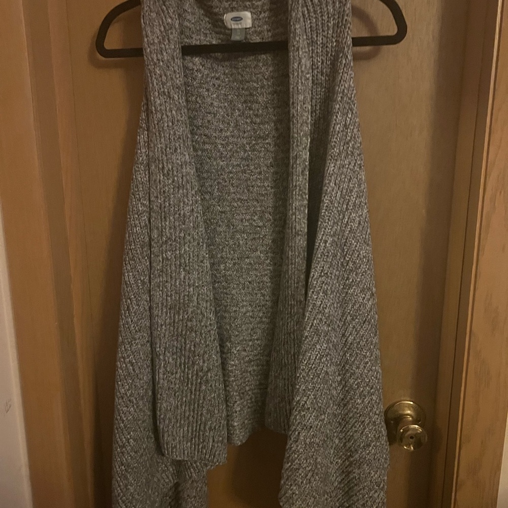 Sweater tank cardigan